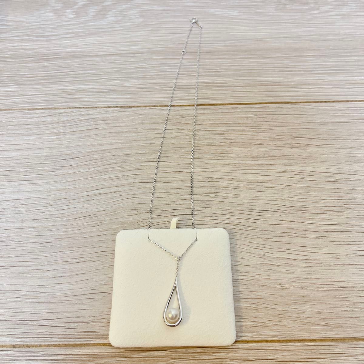 MIKIMOTO ペンダント ネックレス シルバー 雫 ミキモト パール MIKIMOTO ペンダント ネックレス シルバー 雫 ミキモト パール