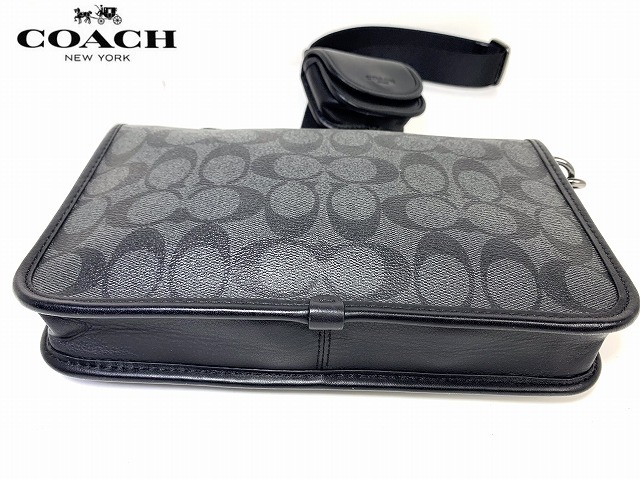極美品 送料無料 コーチ メンズ レディース COACH シグネチャー 極美品 送料無料 コーチ メンズ レディース COACH シグネチャー