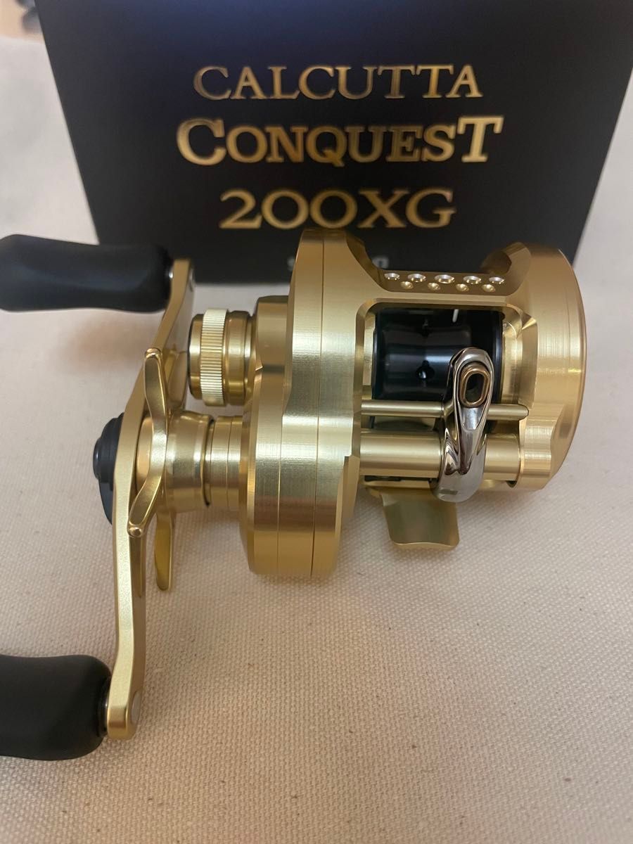22 カルカッタ コンクエスト 200 xg 極 美品 ①|リール 22 カルカッタ コンクエスト 200 xg 極 美品 ①|リール