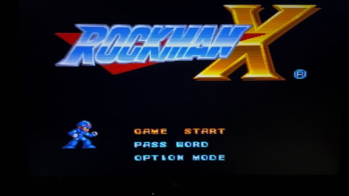 【売り切り御免!】 動作確認済】ロックマンX スーパーファミコンソフト CAPCOM アクション