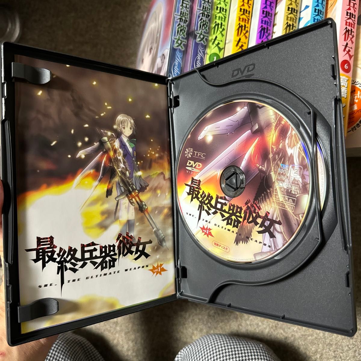 最終兵器彼女DVD BOXスペシャルバージョン特典フィギュア付き全巻+劇場版2作+漫画全巻+外伝 最終兵器彼女DVD BOXスペシャルバージョン特典フィギュア付き全巻+劇場版2作+漫画全巻+外伝