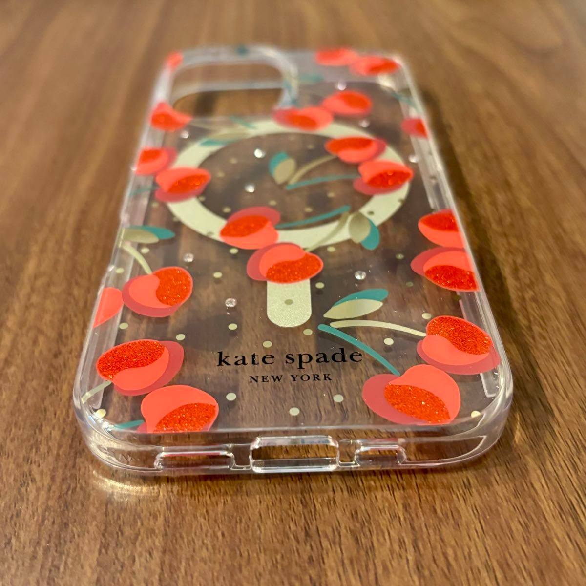 kate spade☆ チェリー柄・マグセーフ・iPhoneケース kate spade】 iPhone16ケース チェリードットMagSafe|Yahoo