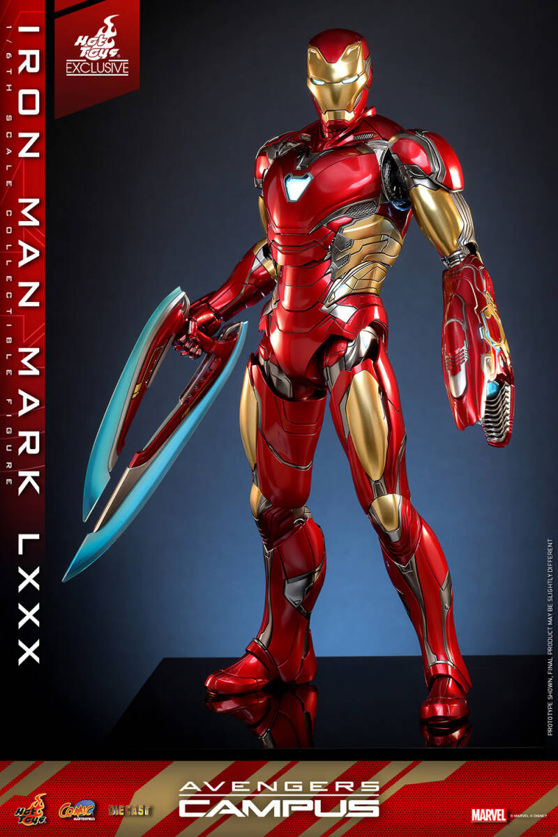 ホットトイズ 1/6 アイアンマン マーク80 ディズニー限定.Ver 未開封新品 CMS018D60 Iron Man Mark LXXX Special Edition Hot Toys トニー