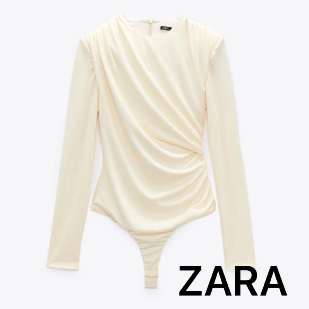 ZARA ドレープ入りボディスーツ 1131/345 ZARA ドレープ入りボディスーツ|Yahoo!フリマ(旧PayPayフリマ)