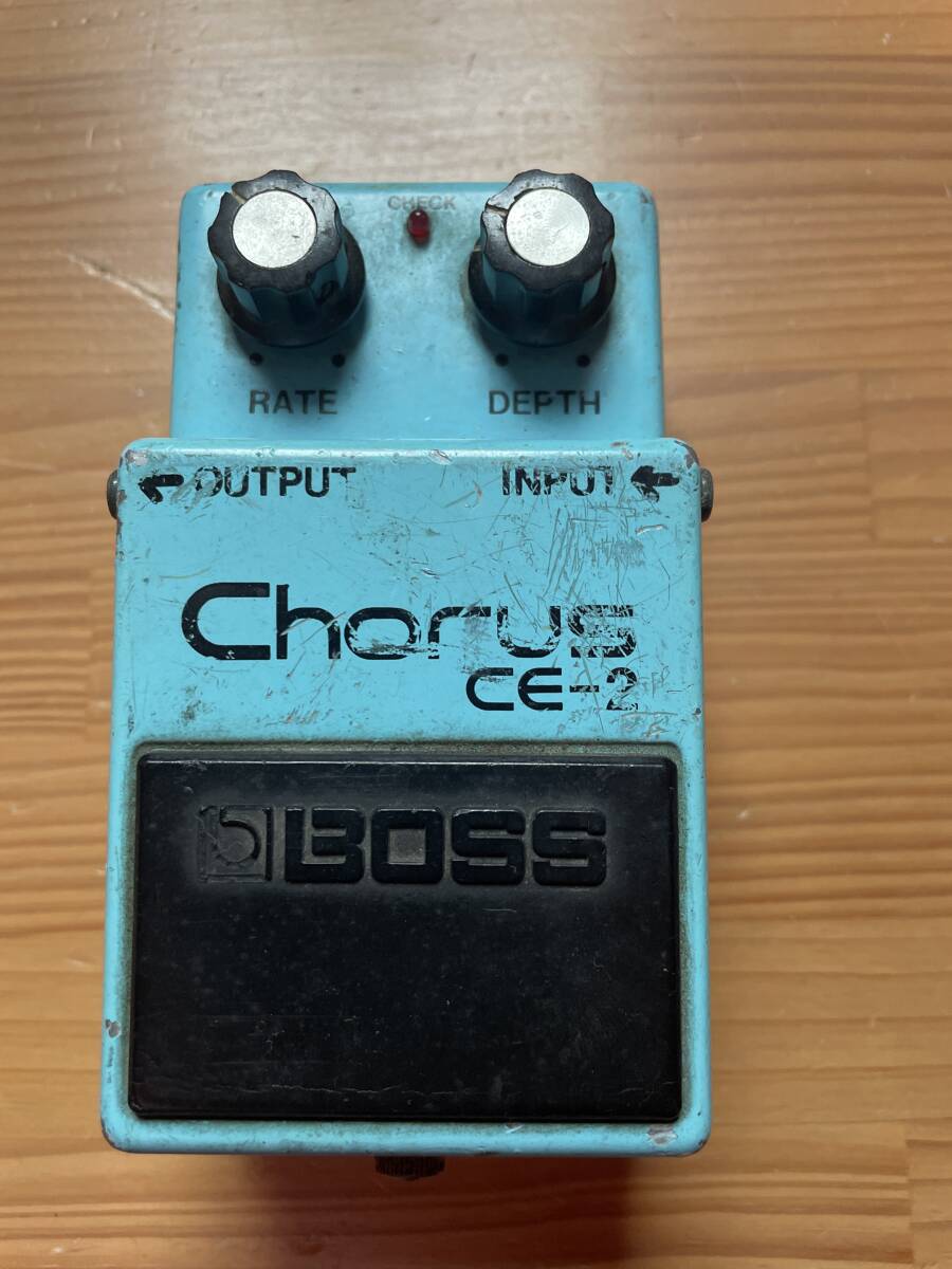 BOSS.CE-2.1970年代製銀ネジ_画像1