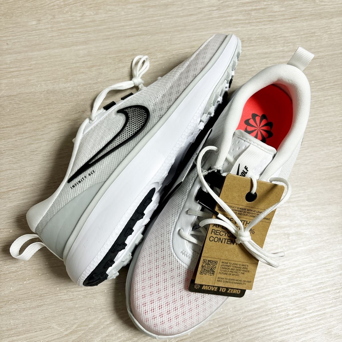 定価14300円 新品 NIKE レディース ゴルフシューズ ホワイト 定価14300円 新品 NIKE レディース ゴルフシューズ ホワイト