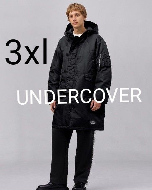 2WAY ヒートパデッドコンバーチブルコート UNDERCOVER アンダー 2WAY ヒートパデッドコンバーチブルコート UNDERCOVER アンダー