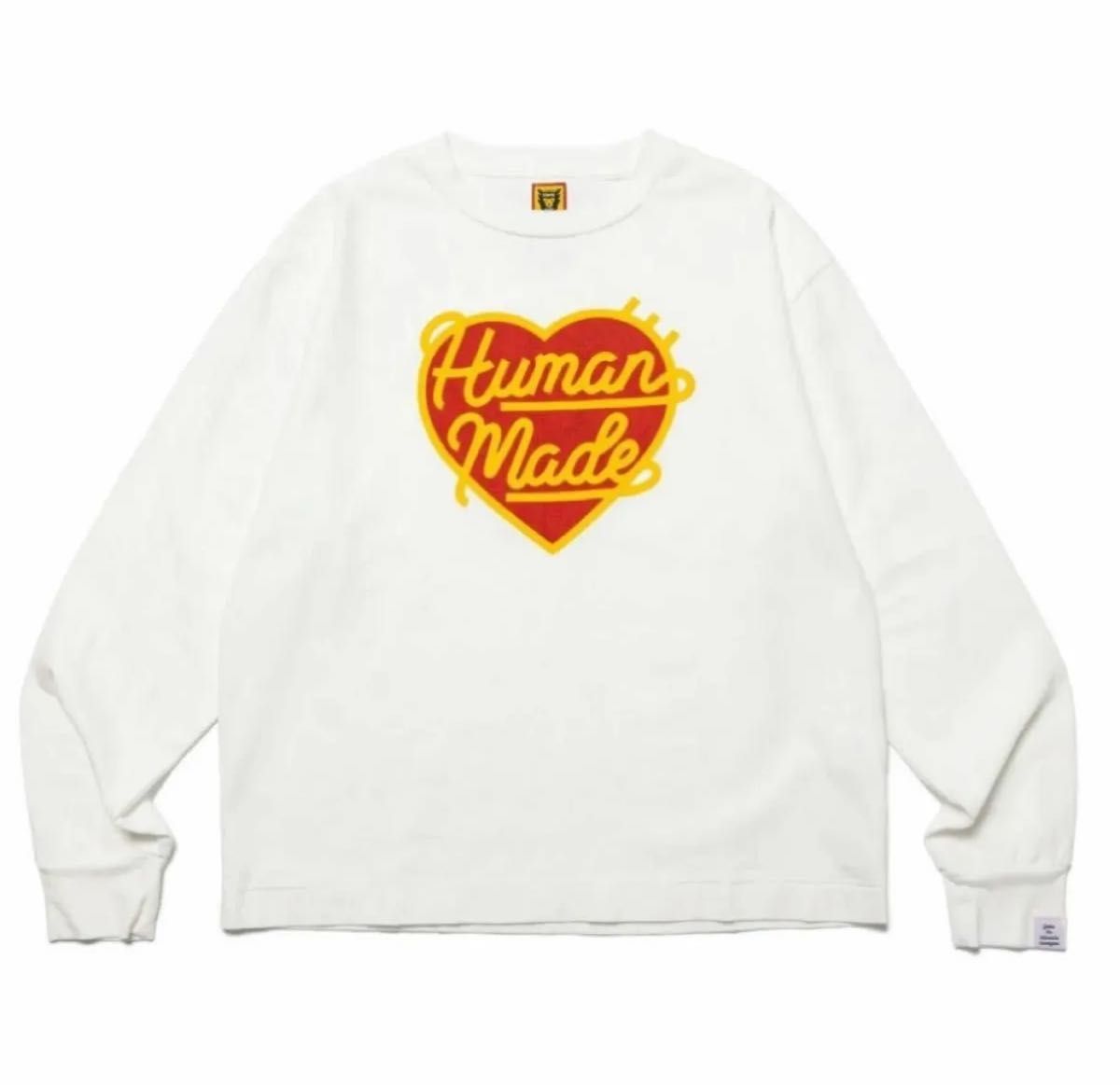 HUMAN MADE Graphic L/S T-Shirt White ヒューマンメイド T HUMAN MADE Graphic L/S T-Shirt White ヒューマンメイド T