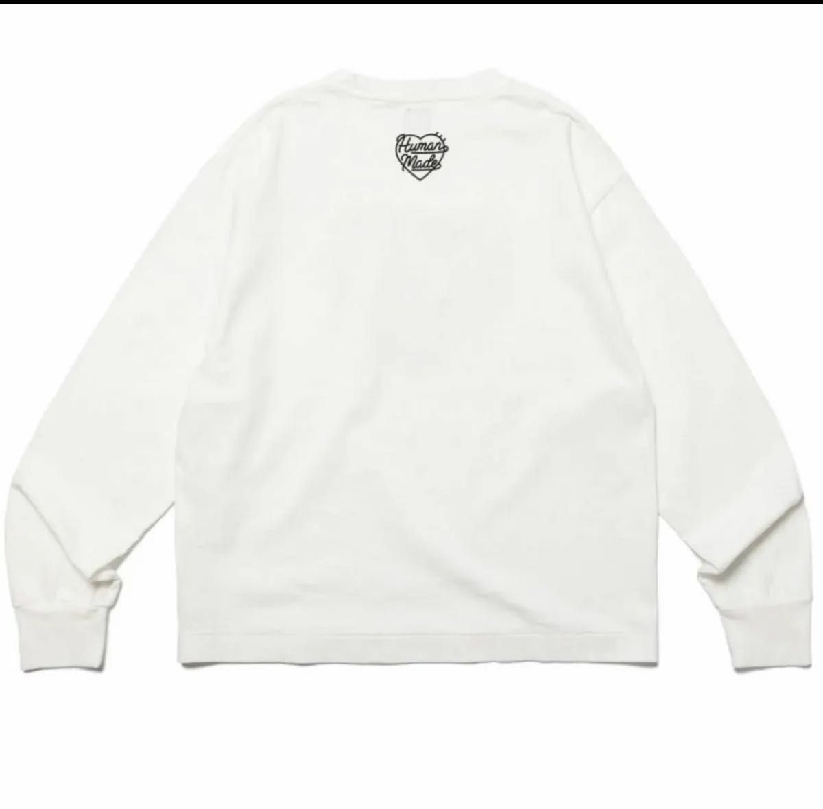 HUMAN MADE Graphic L/S T-Shirt White ヒューマンメイド T HUMAN MADE Graphic L/S T-Shirt White ヒューマンメイド T