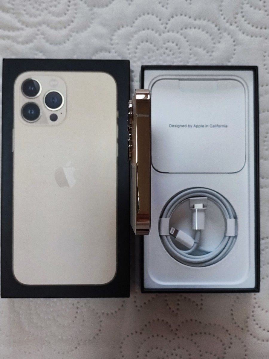 超美品 Apple iPhone13 Pro Max 香港版 色 ゴールド 容量 256GB 超美品 Apple iPhone13 Pro Max 香港版 色 ゴールド 容量 256GB