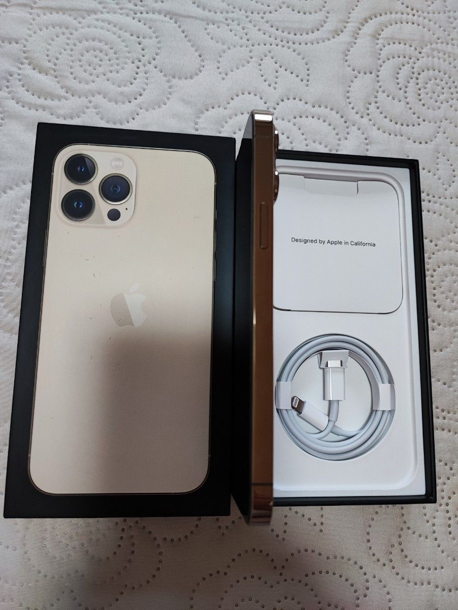 超美品 Apple iPhone13 Pro Max 香港版 色 ゴールド 容量 256GB 超美品 Apple iPhone13 Pro Max 香港版 色 ゴールド 容量 256GB