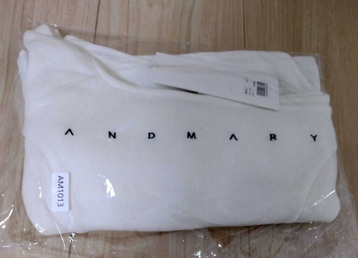 最安値 】 ANDMARY Nana ribbon oneshoulder tops ivory F 最安値 】 ANDMARY Nana ribbon oneshoulder tops ivory F