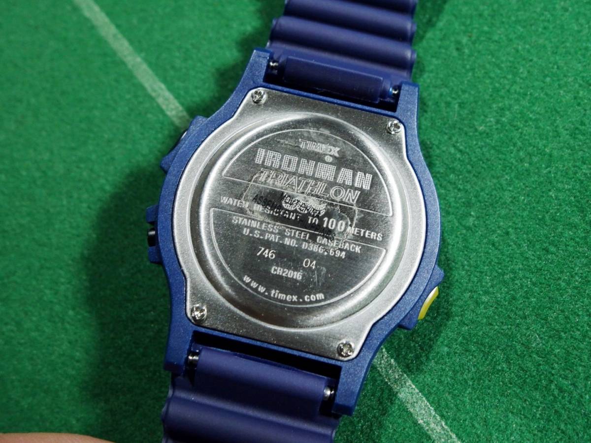 ▽タイメックス TIMEX 復刻 オリジナル アイアンマン 8ラップ 1986