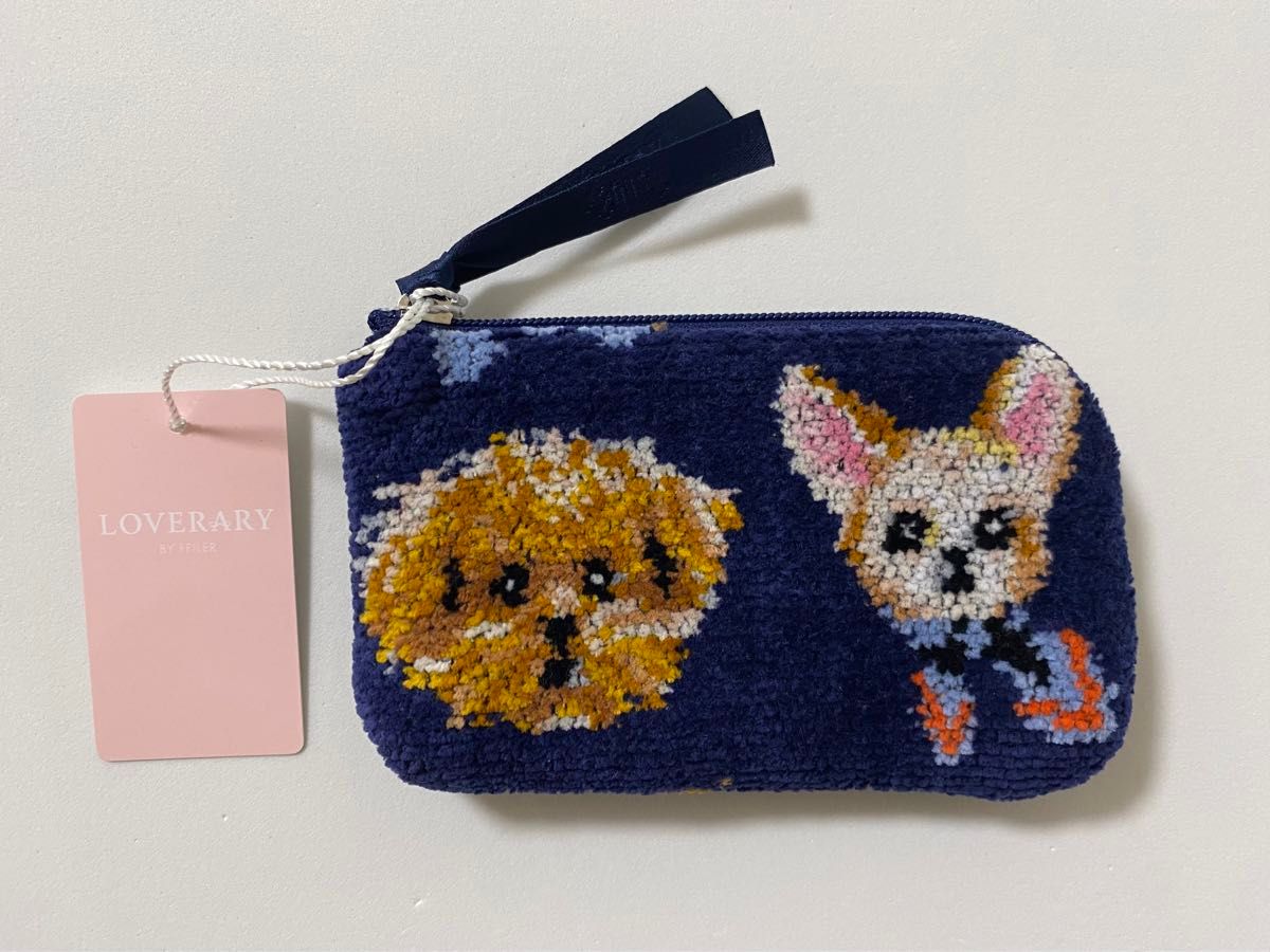 新品】ラブラリーバイフェイラー ラブラリードギー カードポーチ 新品】ラブラリーバイフェイラー ラブラリードギー カードポーチ