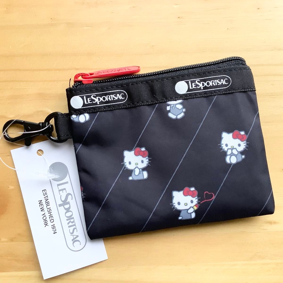 LESPORTSAC ハローキティ コインケース レスポートサック ハローキティ コインケース ブラック|Yahoo