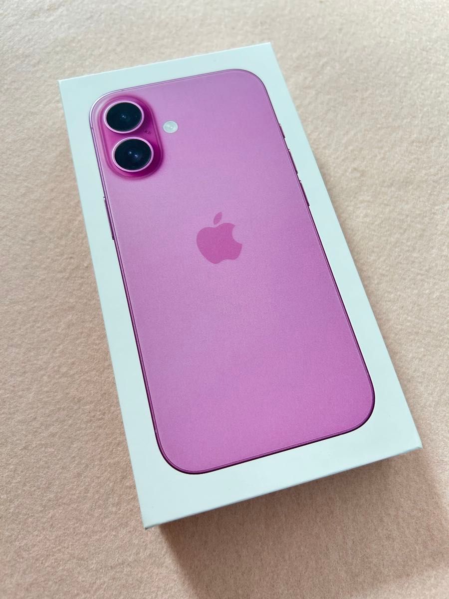 iPhone 16 ピンク 128GB SIMフリー 新品未使用 【チヒロミサト様 iPhone 16 ピンク 128GB SIMフリー 新品未使用 【チヒロミサト様