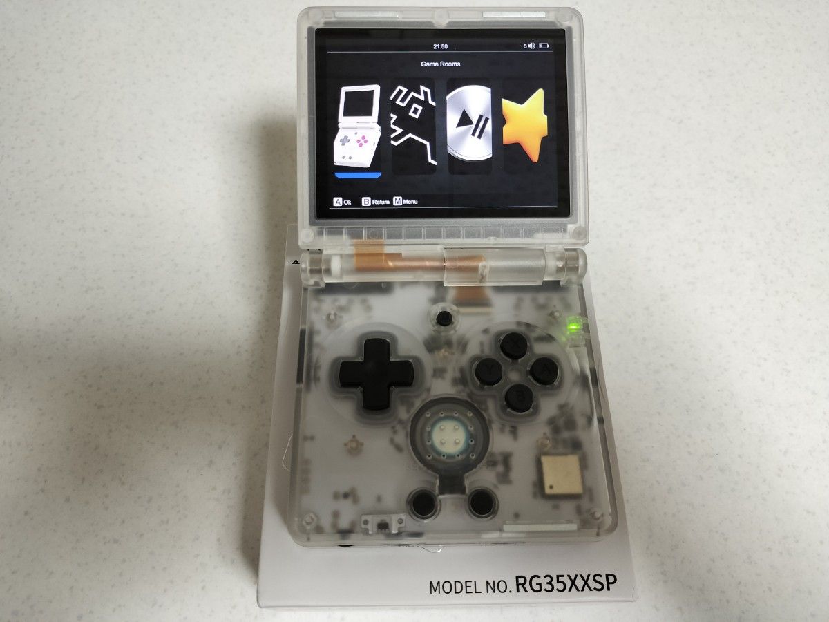 ANBERNIC RG35XXSP クリアホワイト 64GB|Yahoo!フリマ(旧 ANBERNIC RG35XXSP クリアホワイト 64GB|Yahoo!フリマ(旧
