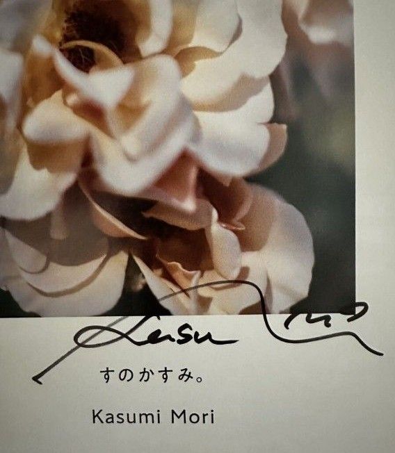 森香澄直筆サイン入り写真集すのかすみ2L判写真付き新品未使用 森香澄直筆サイン入り写真集すのかすみ2L判写真付き新品未使用