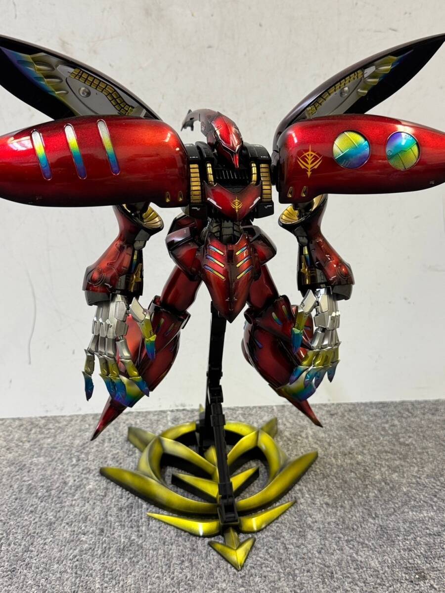 完成品】 1点物 塗装済み MG ZZガンダム キュベレイ ガンプラ 完成品】 1点物 塗装済み MG ZZガンダム キュベレイ ガンプラ