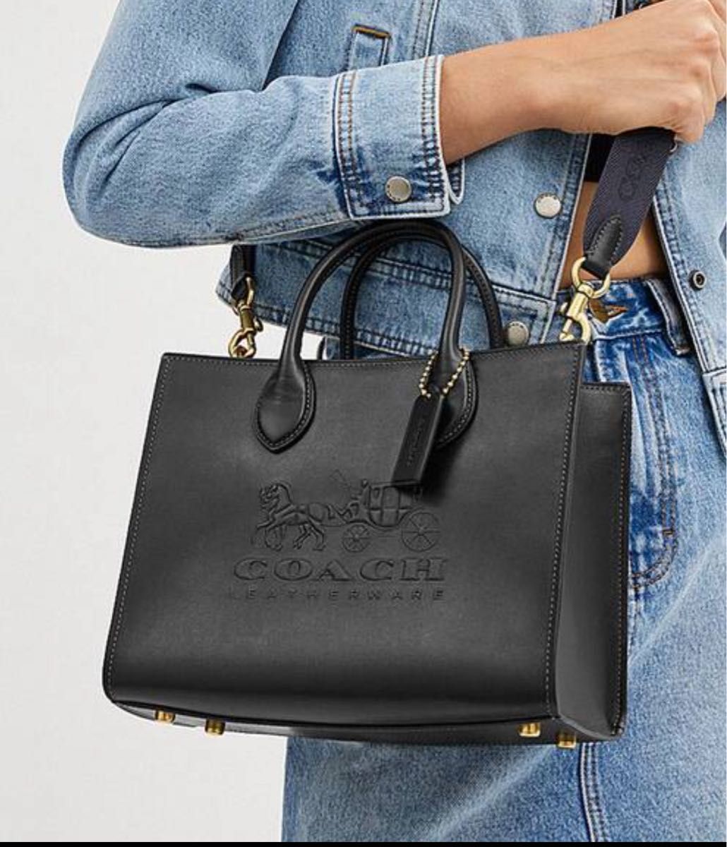 新品coach トートバッグ バッグ エース トート 26 CR681 新品coach トートバッグ バッグ エース トート 26 CR681