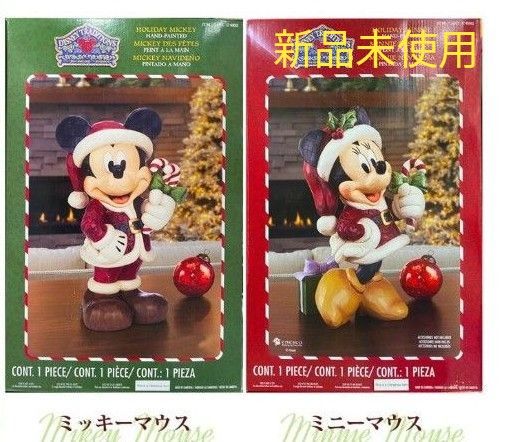 新品未使用)コストコ Jim Shore ジム ショア クリスマスミッキー 新品未使用)コストコ Jim Shore ジム ショア クリスマスミッキー