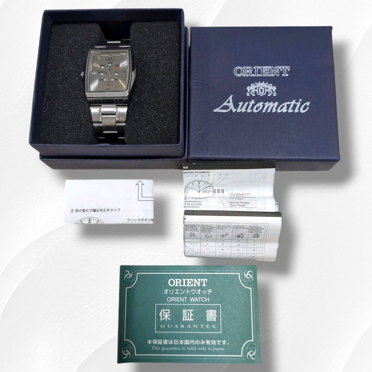 希少】ORIENT オリエント スリースター スクエア 自動巻|Yahoo 希少】ORIENT オリエント スリースター スクエア 自動巻|Yahoo