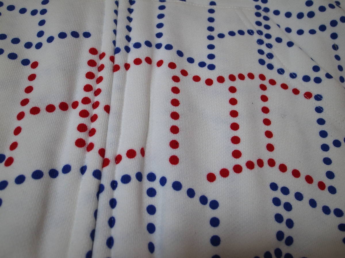 *HECTIC Hectic * dot brand logo design Parker * double fastener * white *M