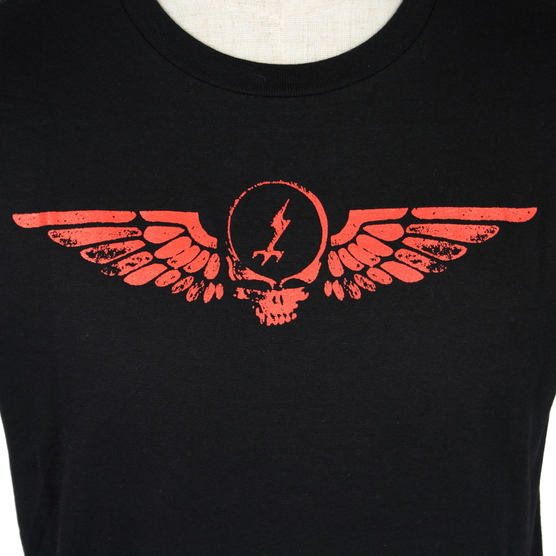 VAQ-133 Wizards Winged Deadhead Tシャツ Lサイズの画像3