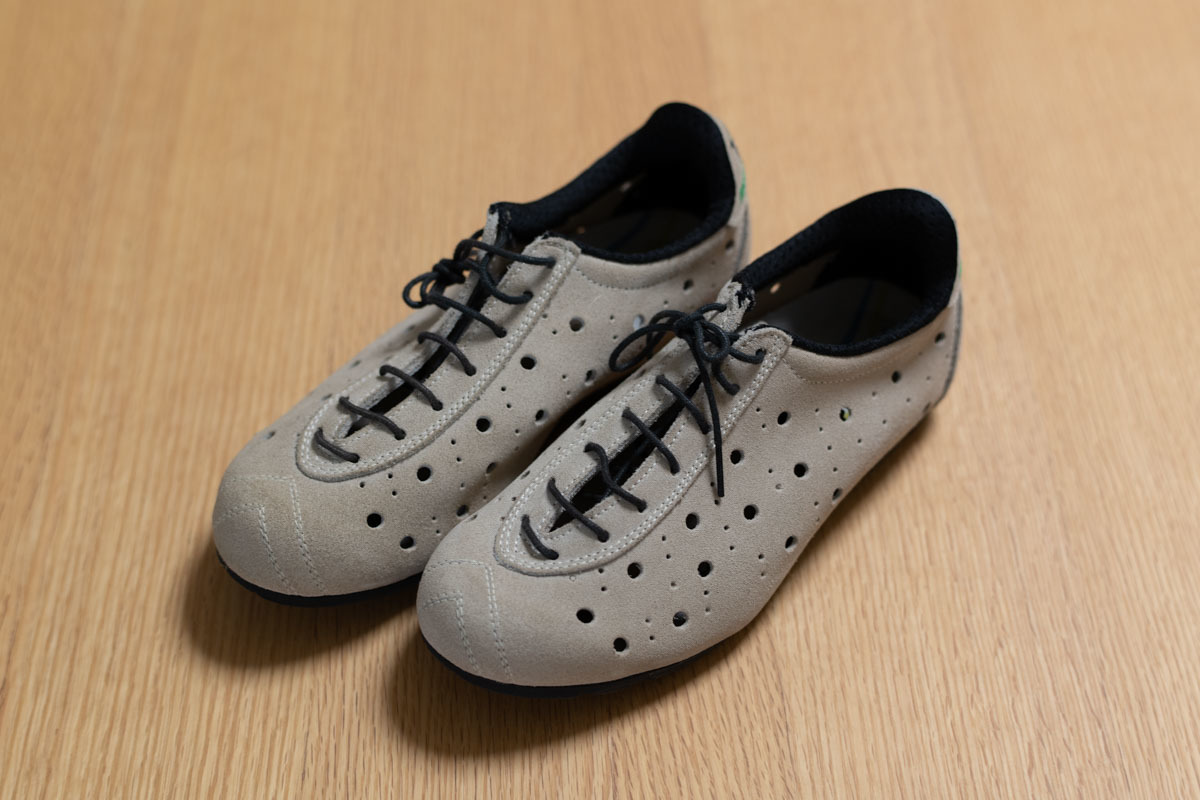 Vittoria 1976 ヴィットリア ビンディングシューズ CLASSIC S-RUBBER BEIGE EU36 23 23.5cm 定価\21,000 新品・未使用