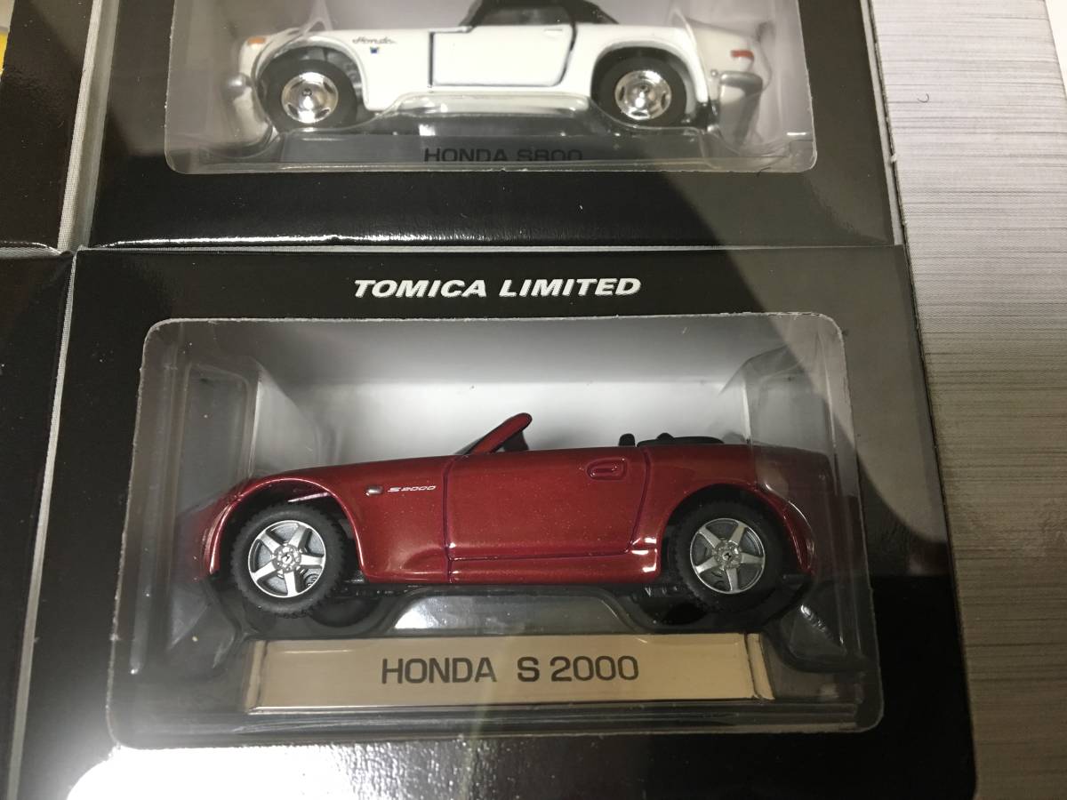 トミカリミテッド(絶版品)ホンダS800/S2000(4台セット) 絶版 トミカリミテッド ホンダS800 S2000 4台セット