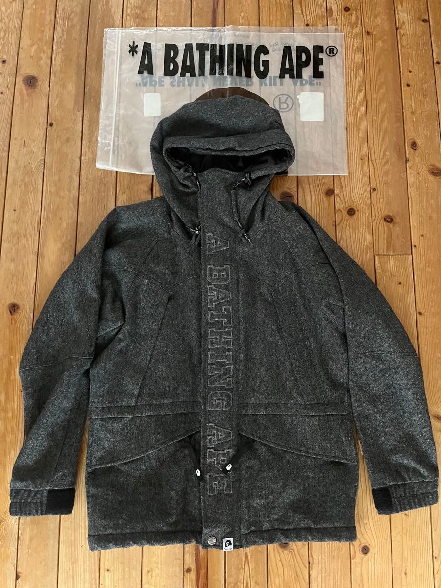 エイプ 江川芳文 WOOL SNOW BOARD JACKET ウール スノボ エイプ 江川芳文 WOOL SNOW BOARD JACKET ウール スノボ
