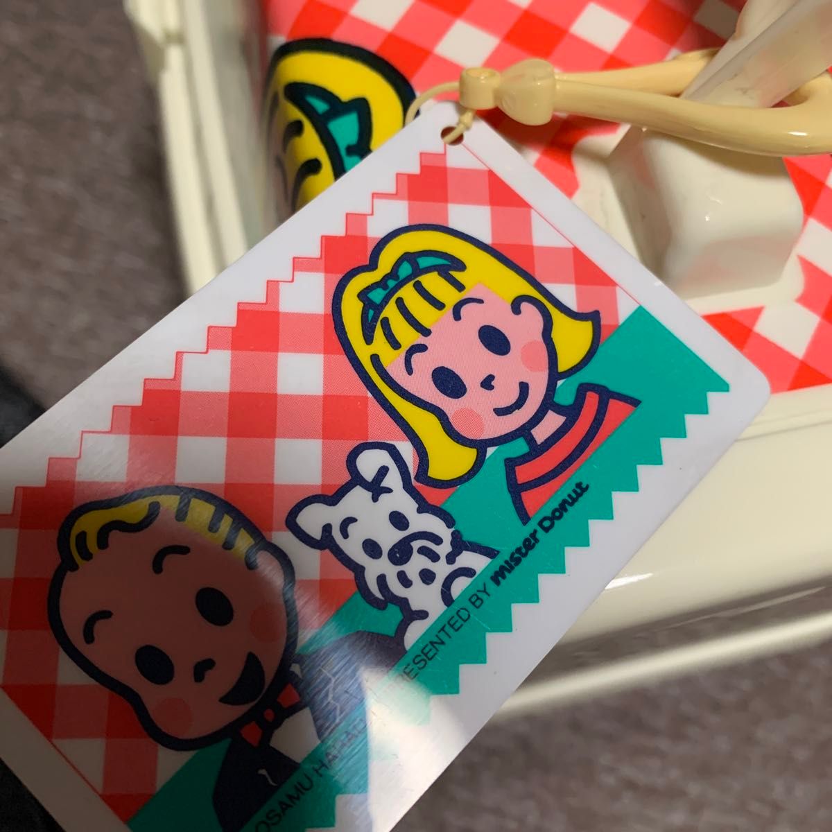 未使用 オサムグッズ ランチボックス 元気が出るBOX ミスド 昭和 未使用 オサムグッズ ランチボックス 元気が出るBOX ミスド 昭和