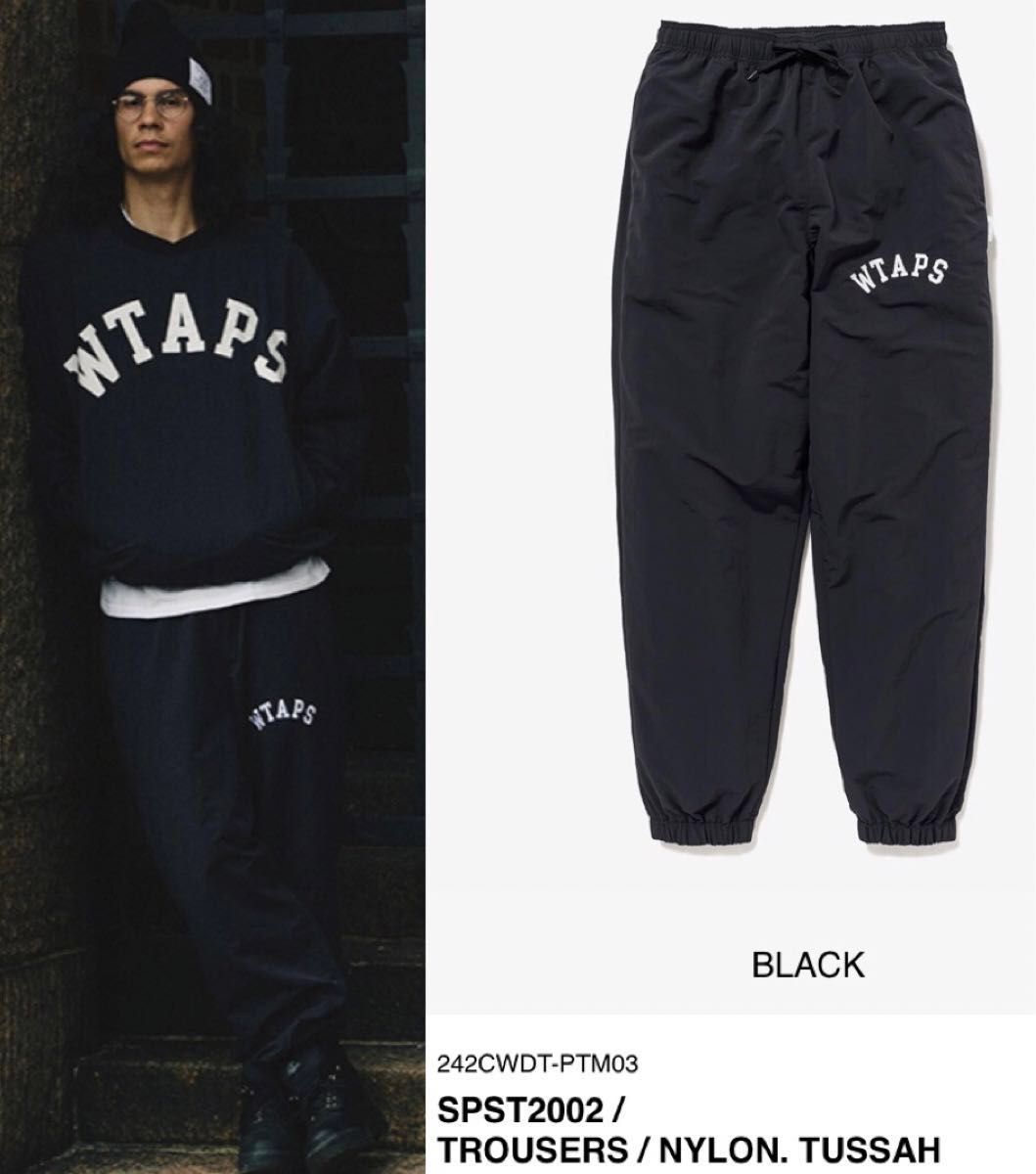 BLACK L 新作 24AW WTAPS SPST2002 / TROUSERS / NYLON TUSSAH BLACK L 新作 24AW WTAPS SPST2002 / TROUSERS / NYLON TUSSAH