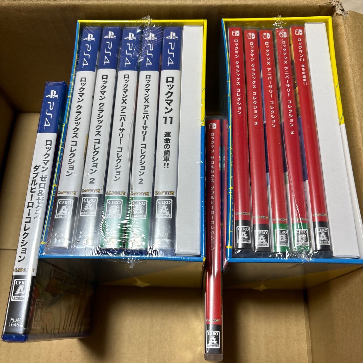 新品未開封 【Switch】【PS4】ロックマン&ロックマンX 5in1 新品未開封 【Switch】【PS4】ロックマン&ロックマンX 5in1