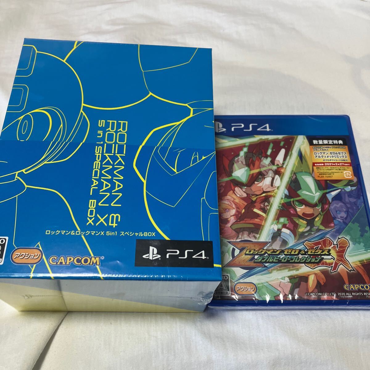 新品未開封 【Switch】【PS4】ロックマン&ロックマンX 5in1 新品未開封 【Switch】【PS4】ロックマン&ロックマンX 5in1