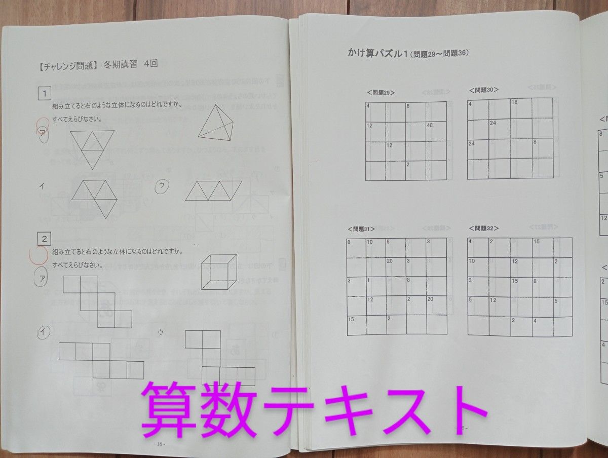 記入済】臨海セミナー中学受験科 小3 徹底テスト集/読解 記入済】臨海セミナー中学受験科 小3 徹底テスト集/読解