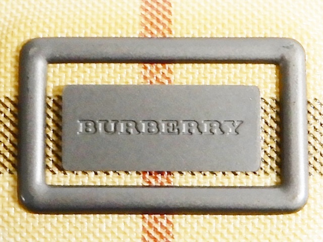即決☆イタリア製 BURBERRY LONDON☆レザーコンビハンドバッグ バーバリーロンドン メンズ 本皮 ノバチェック 本革 トート 鞄  レディース