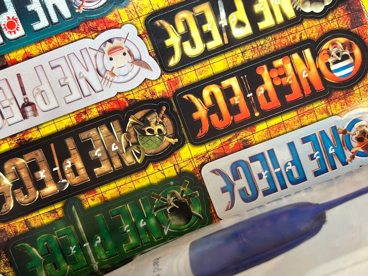 ワンピースone piece 和の国まとめ売りジャンプロゴタイトルロゴ ワンピースone piece 和の国まとめ売りジャンプロゴタイトルロゴ