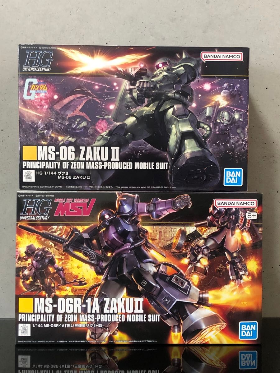 HG ガンプラ HGUC 未組立 バンダイ ガンダム ザク ザクⅡ 黒い HG ガンプラ HGUC 未組立 バンダイ ガンダム ザク ザクⅡ 黒い