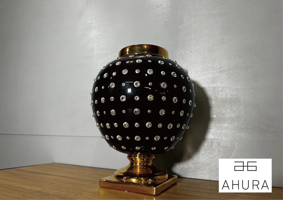 希少『AHURA』アウラ ceramic オブジェ スワロフスキー 陶器 希少『AHURA』アウラ ceramic オブジェ スワロフスキー 陶器
