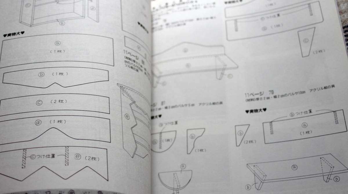 ドールハウス　ＮＯ．１　夢工房　ミニチュア小物完全ガイド１６２点　中古本　管理ＮＯ．７８_画像6