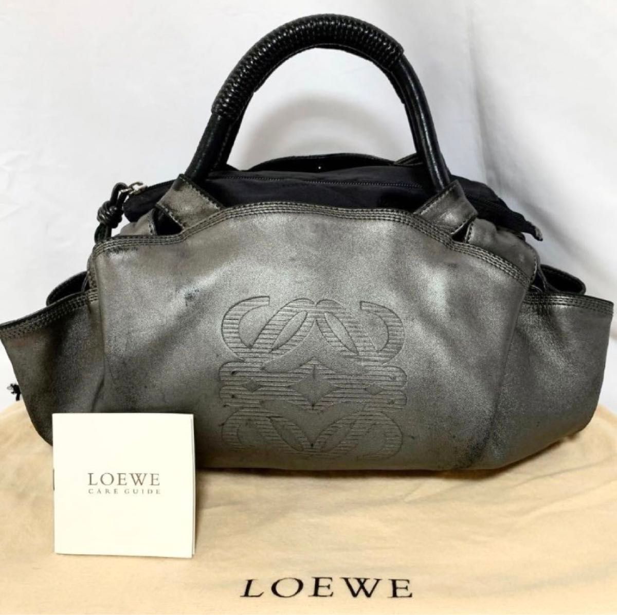大容量⭐︎】LOEWE 引き立つ ロエベ レザー ボストンバッグ 大容量⭐︎】LOEWE 引き立つ ロエベ レザー ボストンバッグ