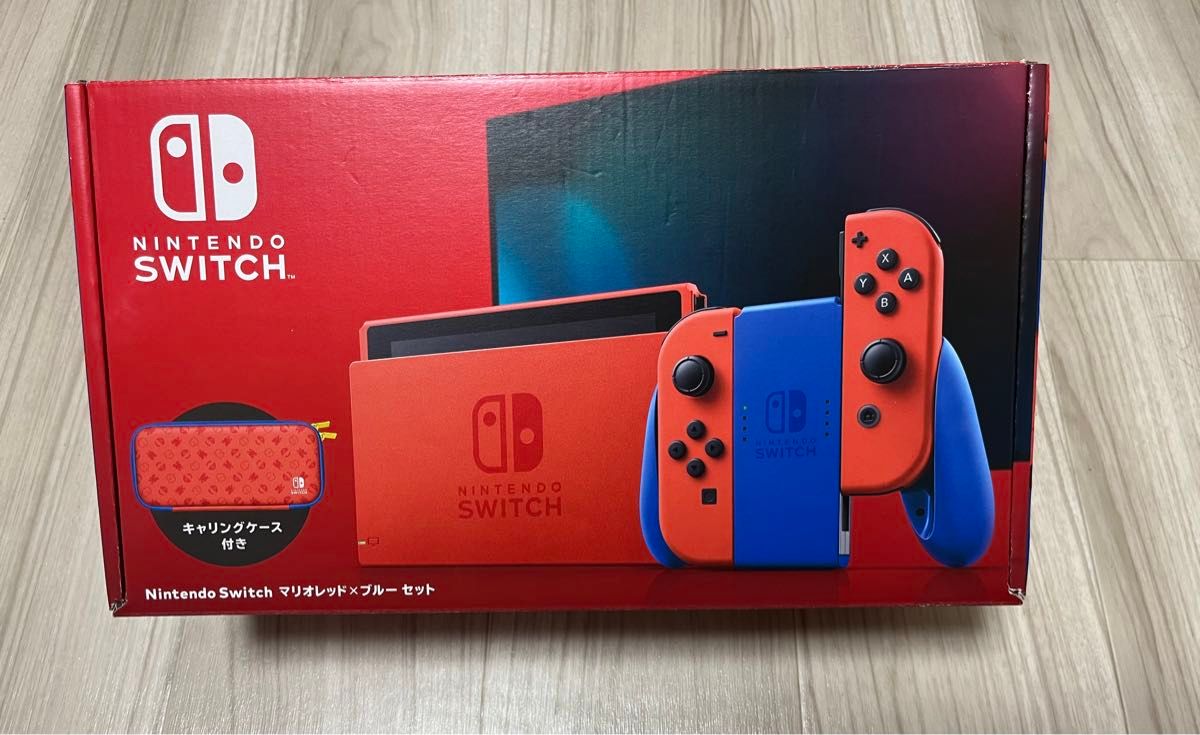 Nintendo Switch マリオレッド バッテリー拡張モデル 美品 Nintendo Switch マリオレッド バッテリー拡張モデル 美品