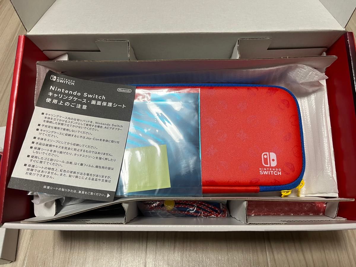 Nintendo Switch マリオレッド バッテリー拡張モデル 美品 Nintendo Switch マリオレッド バッテリー拡張モデル 美品