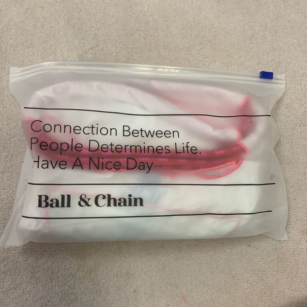 FEILER Ball & ChainフェイラーボールアンドチェーンL ホワイト FEILER Ball & ChainフェイラーボールアンドチェーンL ホワイト