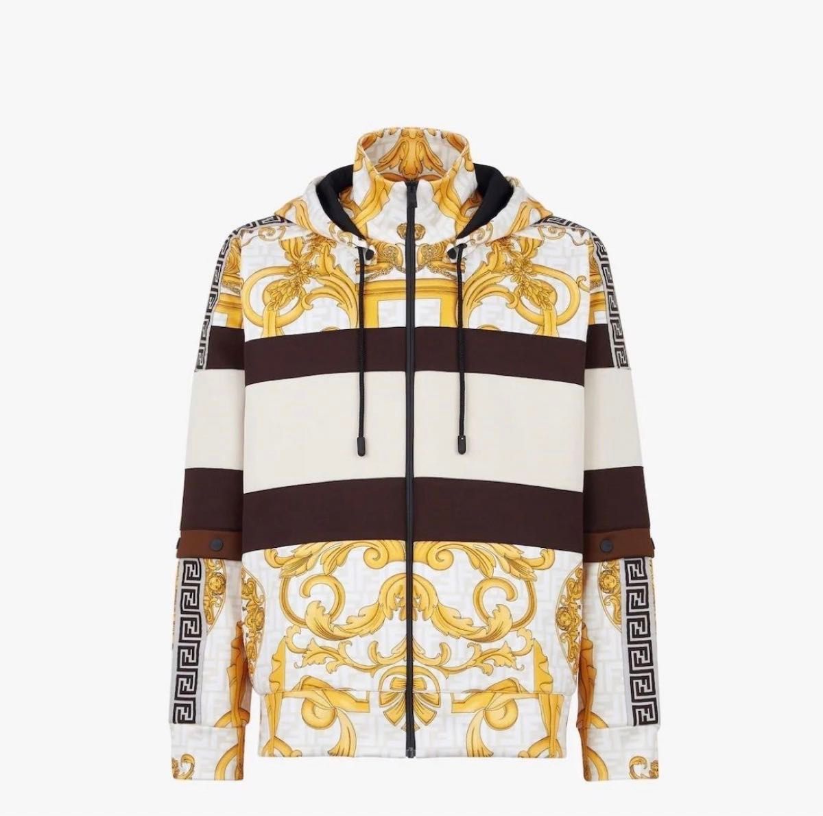 FENDACE フェンダーチェ FENDI×Versace パーカー 2022SS 新品 未 FENDACE フェンダーチェ FENDI×Versace パーカー 2022SS 新品 未