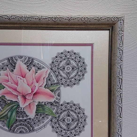 ヤフオク 原画 肉筆 一点もの ボールペンアート 額装付き ヤフオク 原画 肉筆 一点もの ボールペンアート 額装付き