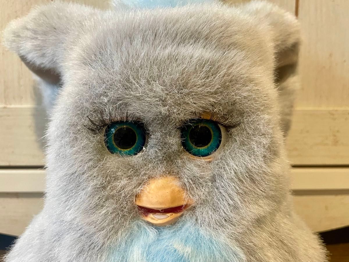 ファービー2 グレー×ブルー TIGER Furby ぬいぐるみ 玩具 人形 ファービー2 グレー×ブルー TIGER Furby ぬいぐるみ 玩具 人形