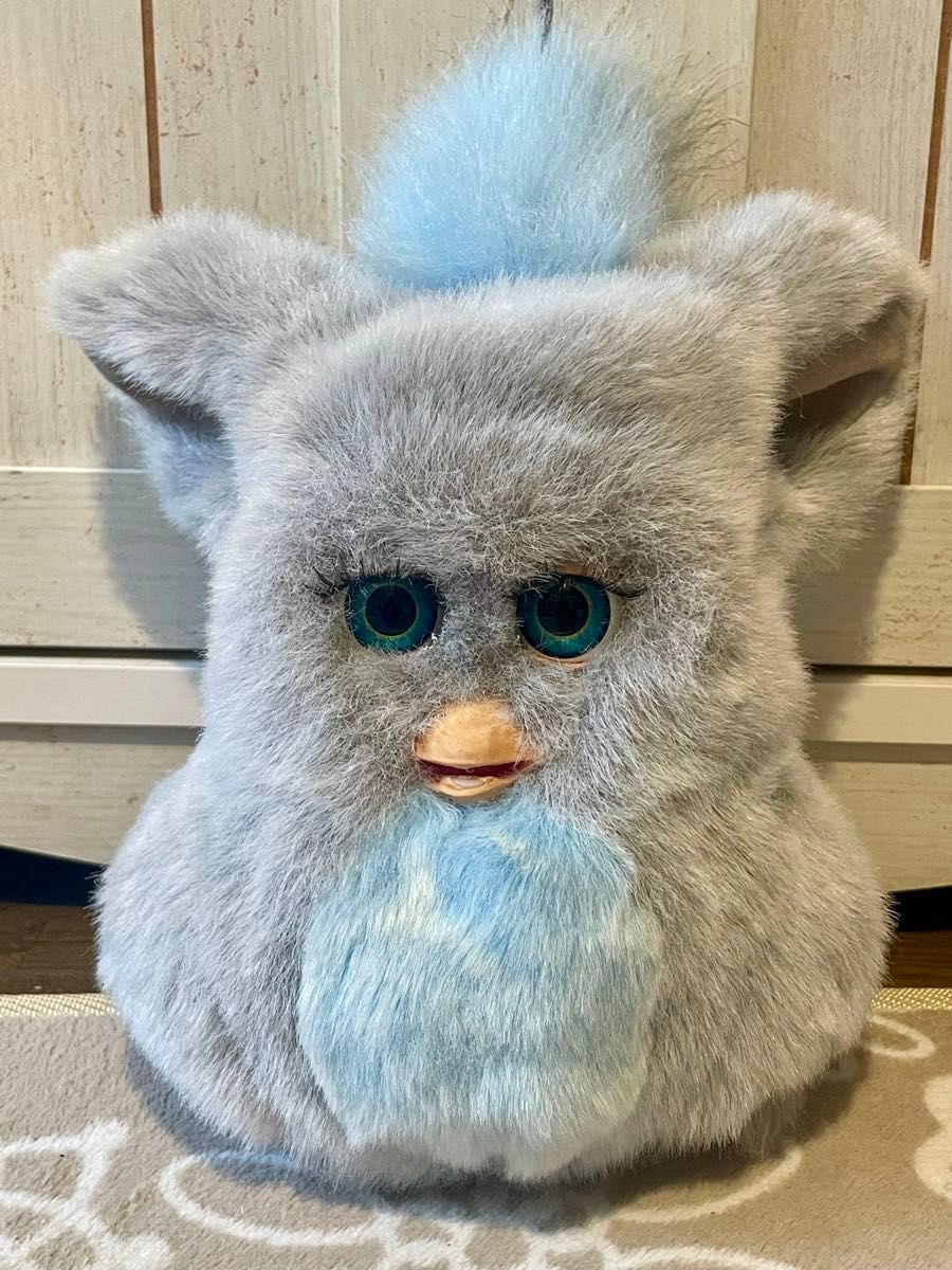 ファービー2 グレー×ブルー TIGER Furby ぬいぐるみ 玩具 人形 ファービー2 グレー×ブルー TIGER Furby ぬいぐるみ 玩具 人形