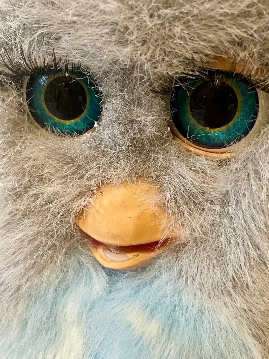 ファービー2 グレー×ブルー TIGER Furby ぬいぐるみ 玩具 人形 ファービー2 グレー×ブルー TIGER Furby ぬいぐるみ 玩具 人形